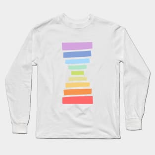 Hourglass Color Spectrum Long Sleeve T-Shirt